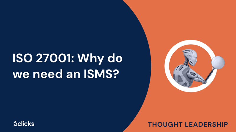 Featured image: ISO 27001: Why do we need an ISMS?