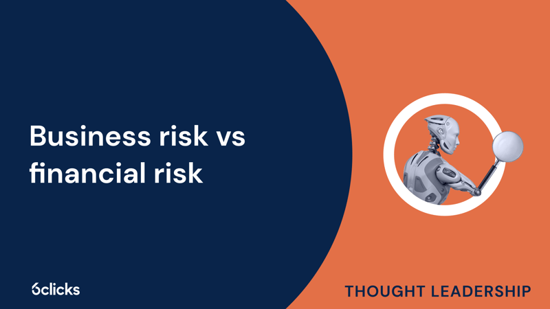Featured image: Business risk vs financial risk