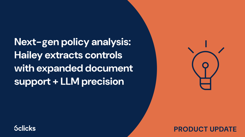 Featured image: Next-gen policy analysis: Hailey extracts controls with expanded document support + LLM precision