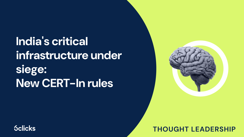 Featured image: India's critical infrastructure under siege: New CERT-In rules