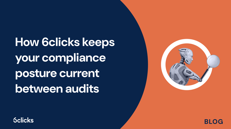 Featured image: Always audit-ready: how 6clicks keeps your compliance posture current between audits