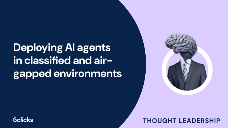 Featured image: Deploying AI agents in classified and air-gapped environments