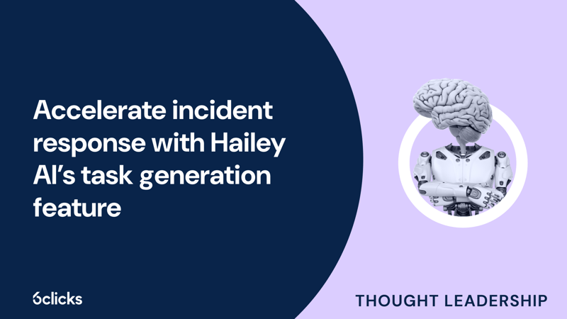 Featured image: Accelerate incident response with Hailey AI’s task generation feature