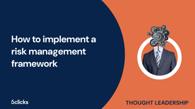  How to implement a risk management framework  