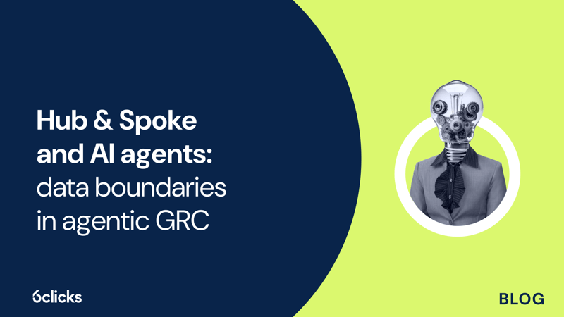 Featured image: Hub & Spoke and AI agents: data boundaries in agentic GRC