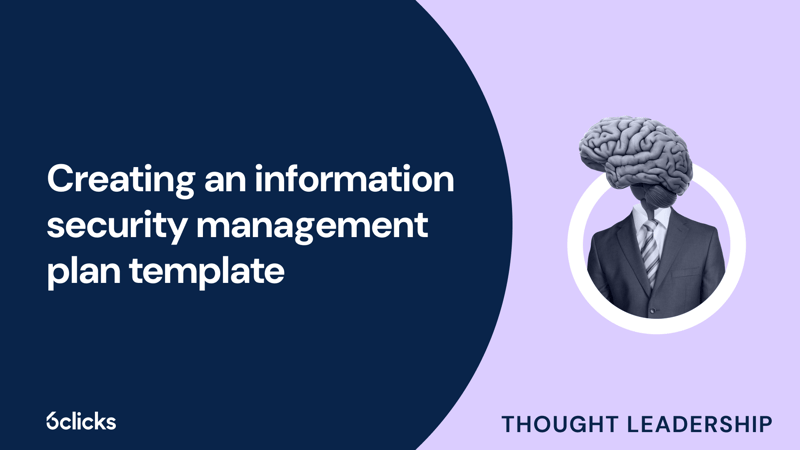 Featured image: Creating an information security management plan template