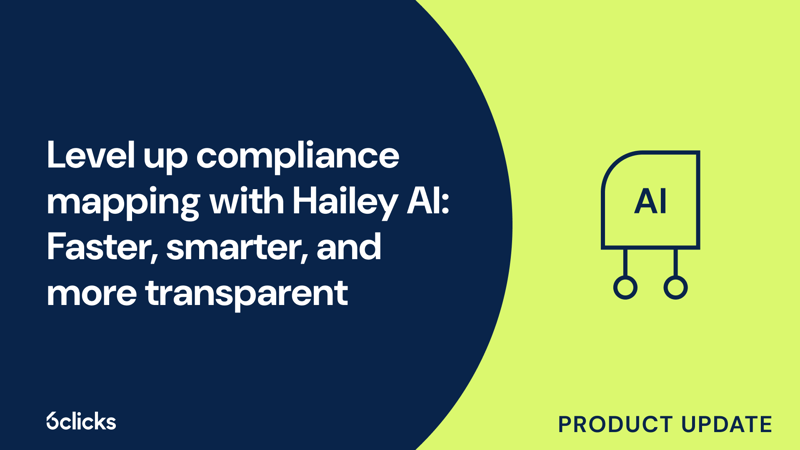 Featured image: Level up compliance mapping with Hailey AI: Faster, smarter, and more transparent