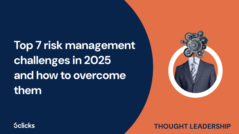 Featured image: Top 7 risk management challenges in 2025 and how to overcome them