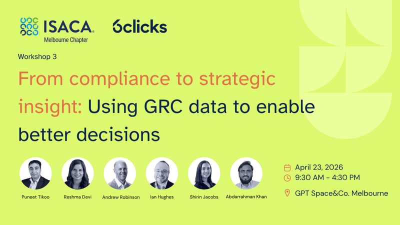 Featured image: From compliance to strategic insight: Using GRC data to enable better decisions