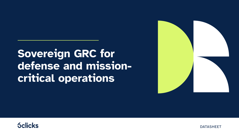 Featured image: Sovereign GRC for defense and mission-critical operations