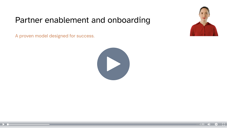 Partner onboarding methodology