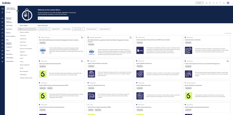 Featured image: 6clicks Content Library