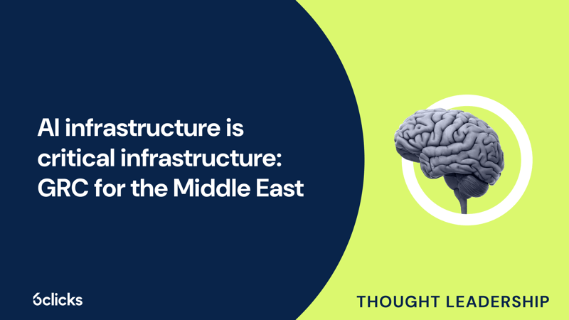 Featured image: The Middle East's cybersecurity market hits $3.67B in 2026. Here's the GRC framework Middle East organisations need to govern AI as critical infrastructure.