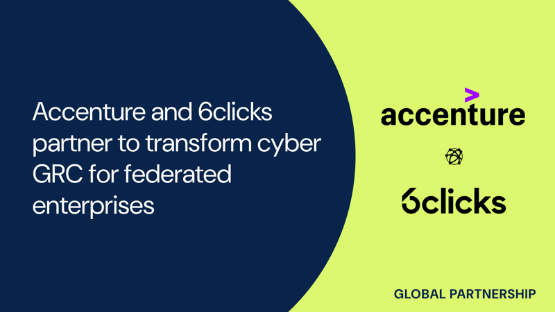 Featured image: Accenture and 6clicks Global Partnership Announcement