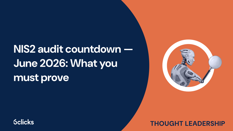 Featured image: NIS2 audit countdown - June 2026: what you must prove