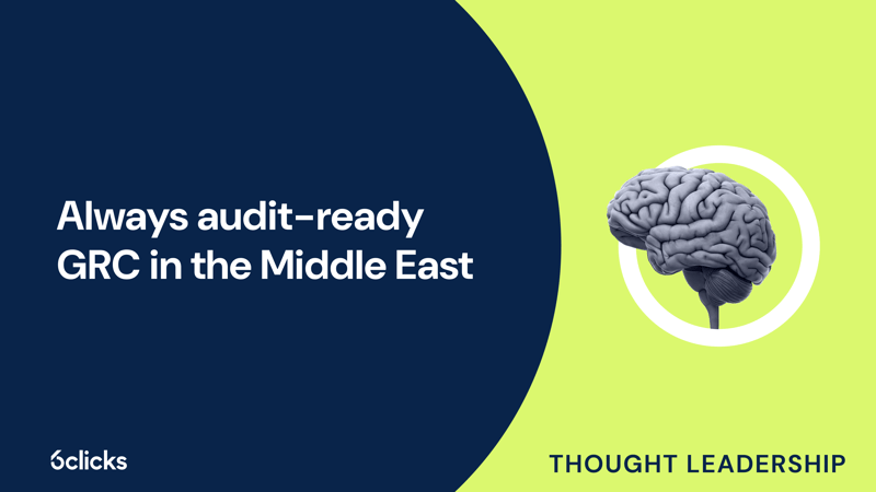 Featured image: The GCC's compliance surge is here. Learn how to build an always audit-ready GRC programme that holds up across UAE, KSA, and multi-jurisdiction mandates. (155 chars)