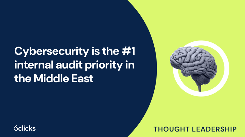 Featured image: The IIA's 2026 Middle East report confirms cybersecurity tops the audit agenda. Learn what this means for GRC teams and how to stay audit-ready.