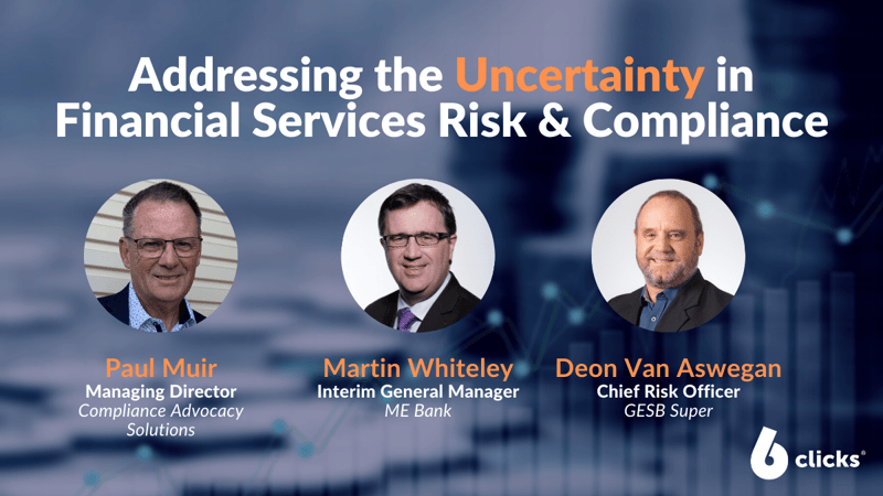 Featured image: Addressing the Uncertainty in Financial Services Risk & Compliance
