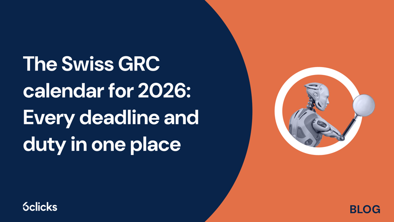Featured image: The Swiss GRC calendar for 2026: every deadline and duty in one place