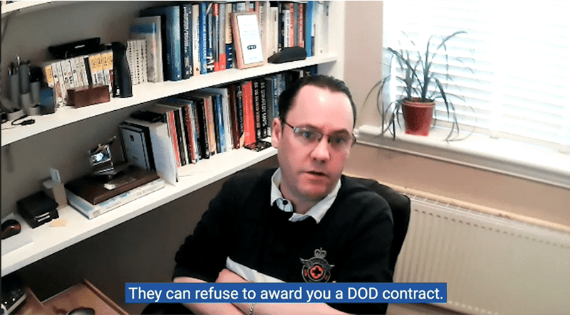 Featured image: Mandatory Certification for U.S. DoD Suppliers