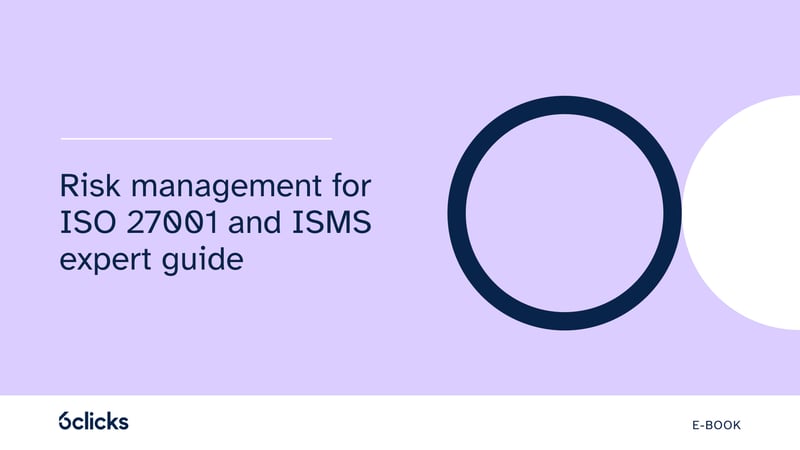 Featured image: Risk management for ISO 27001 and ISMS expert guide