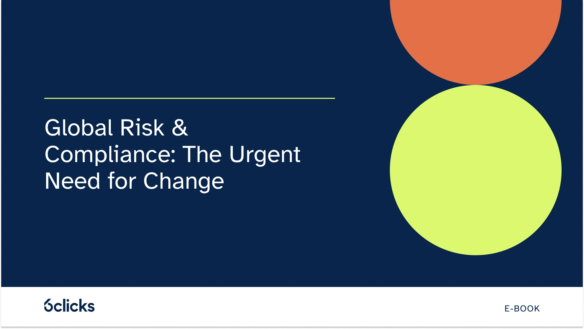 Global Risk & Compliance: The Urgent Need for Change