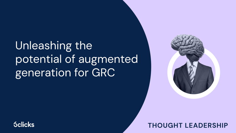 Featured image: Unleashing the potential of augmented generation for GRC