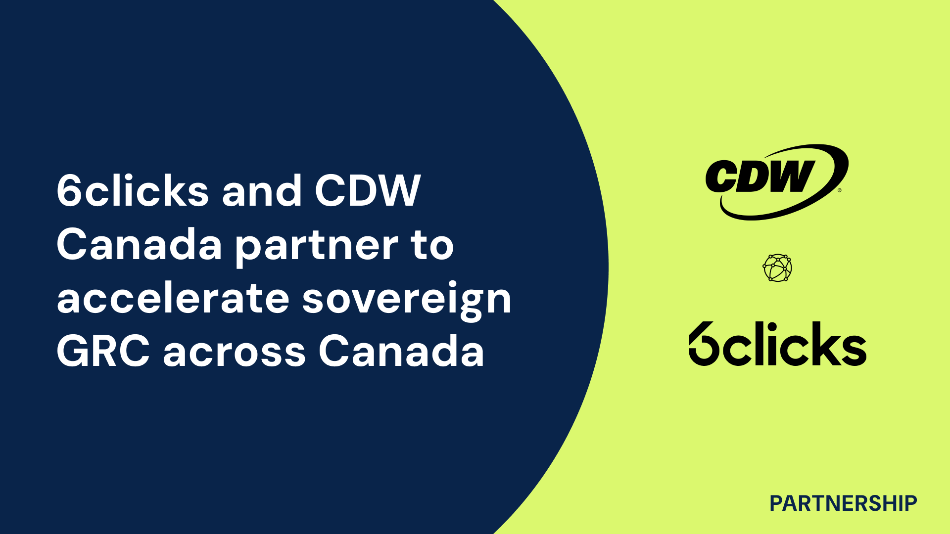 6clicks and CDW Canada partnernerships