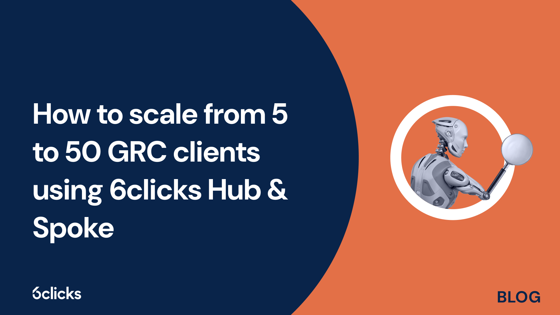 How to scale from 5 to 50 GRC clients using 6clicks Hub & Spoke