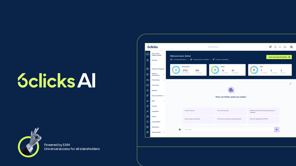 Keynote: Introducing 6clicks AI and the Enterprise Action Model (EAM)