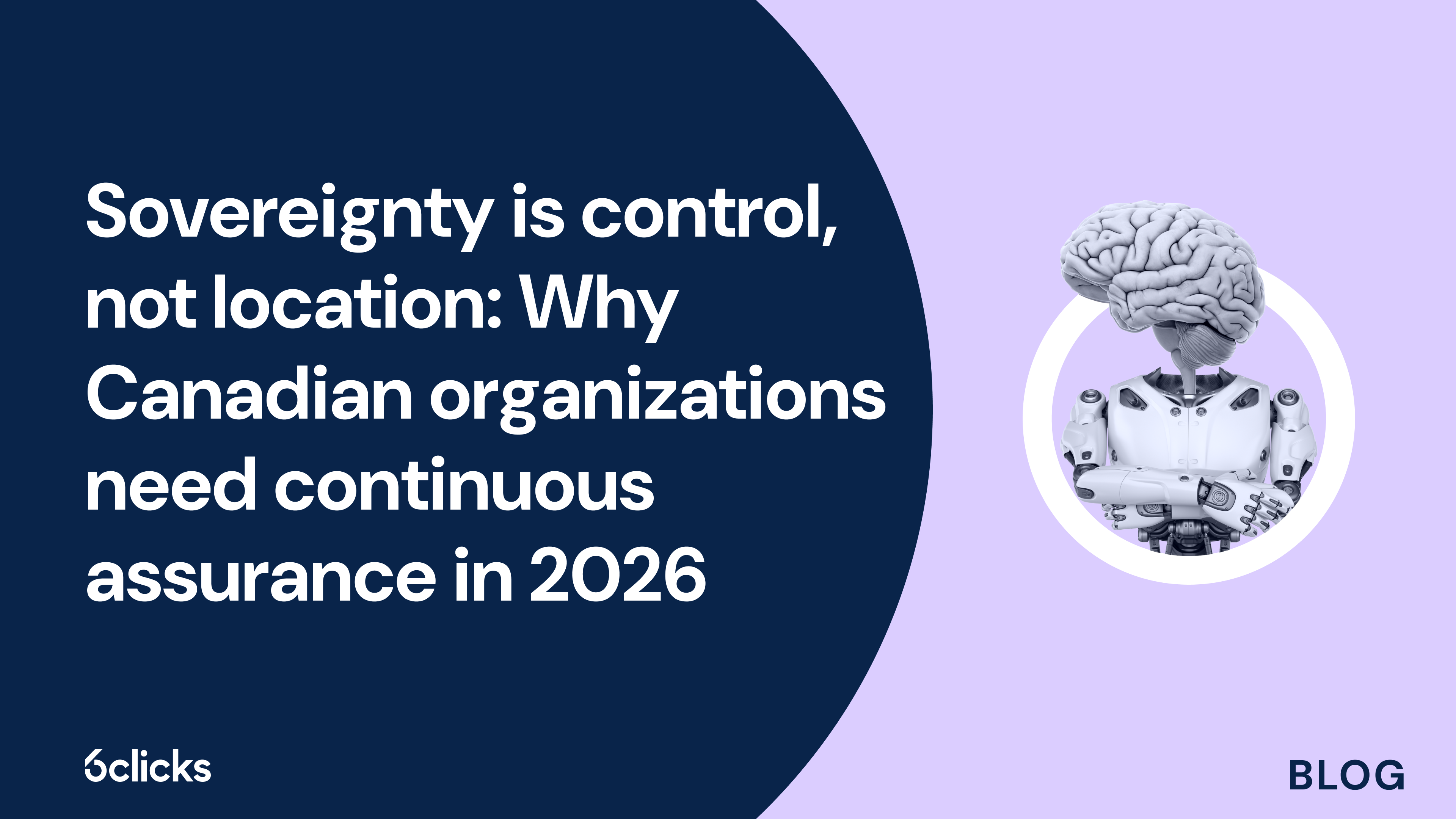 Sovereignty is control, not location: why Canadian organizations need continuous assurance in 2026