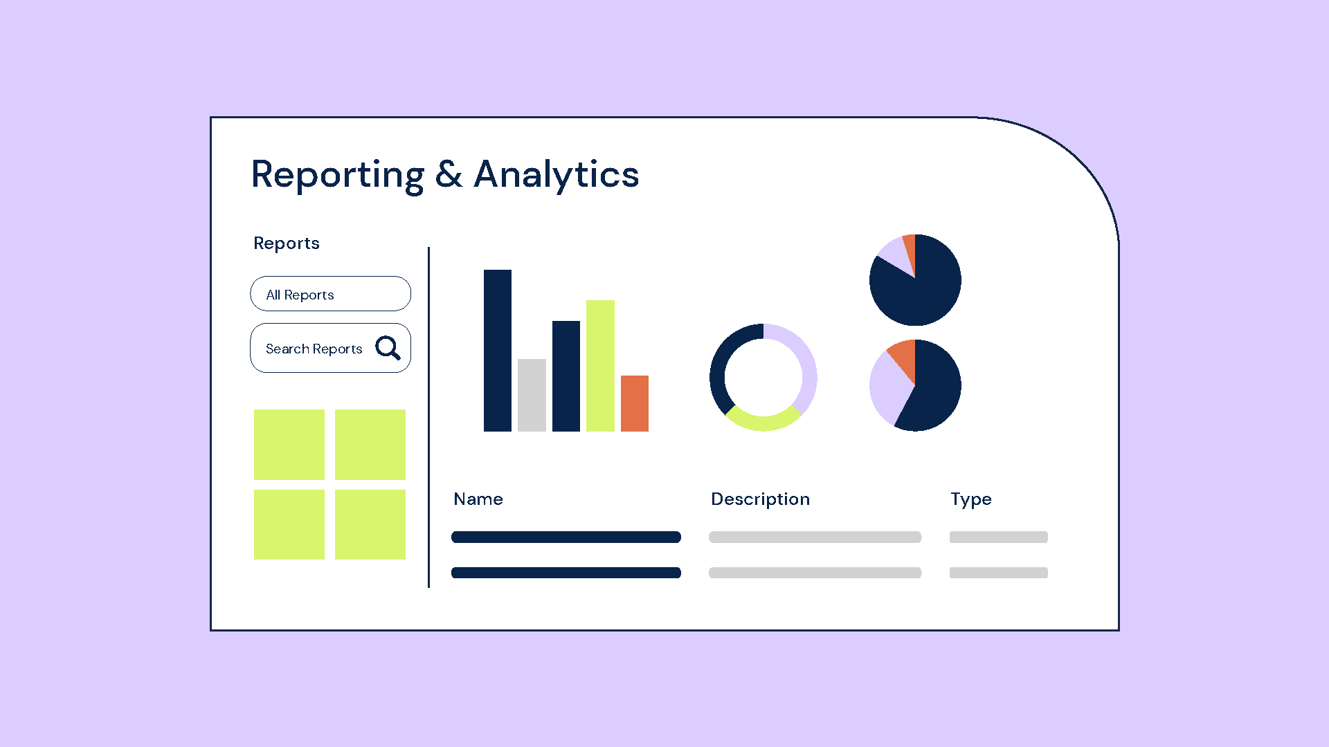 Custom reporting & analytics