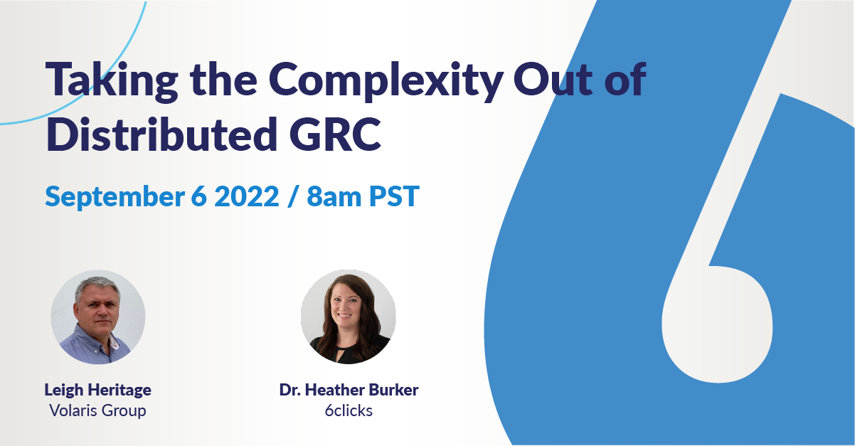 Taking the complexity out of distributed GRC