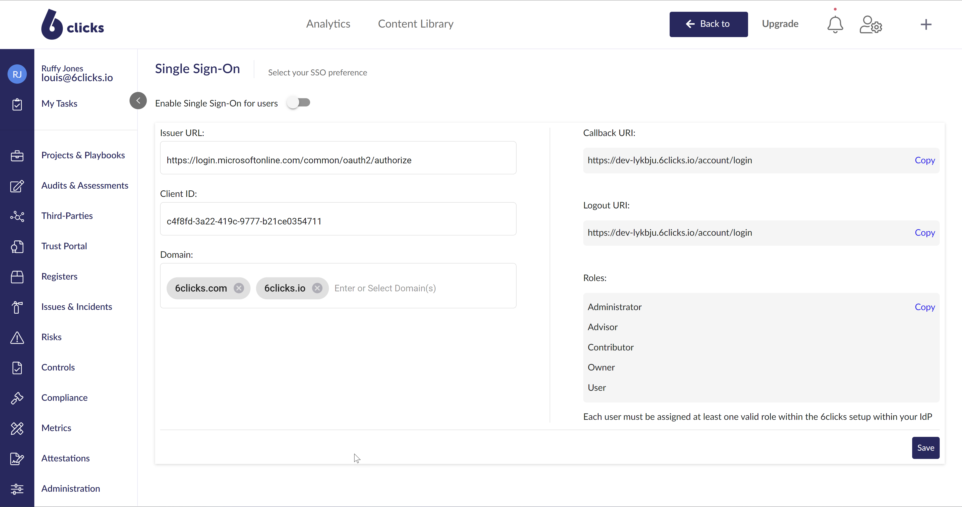 6clicks SSO updates: Enhanced provisioning, better access, and more